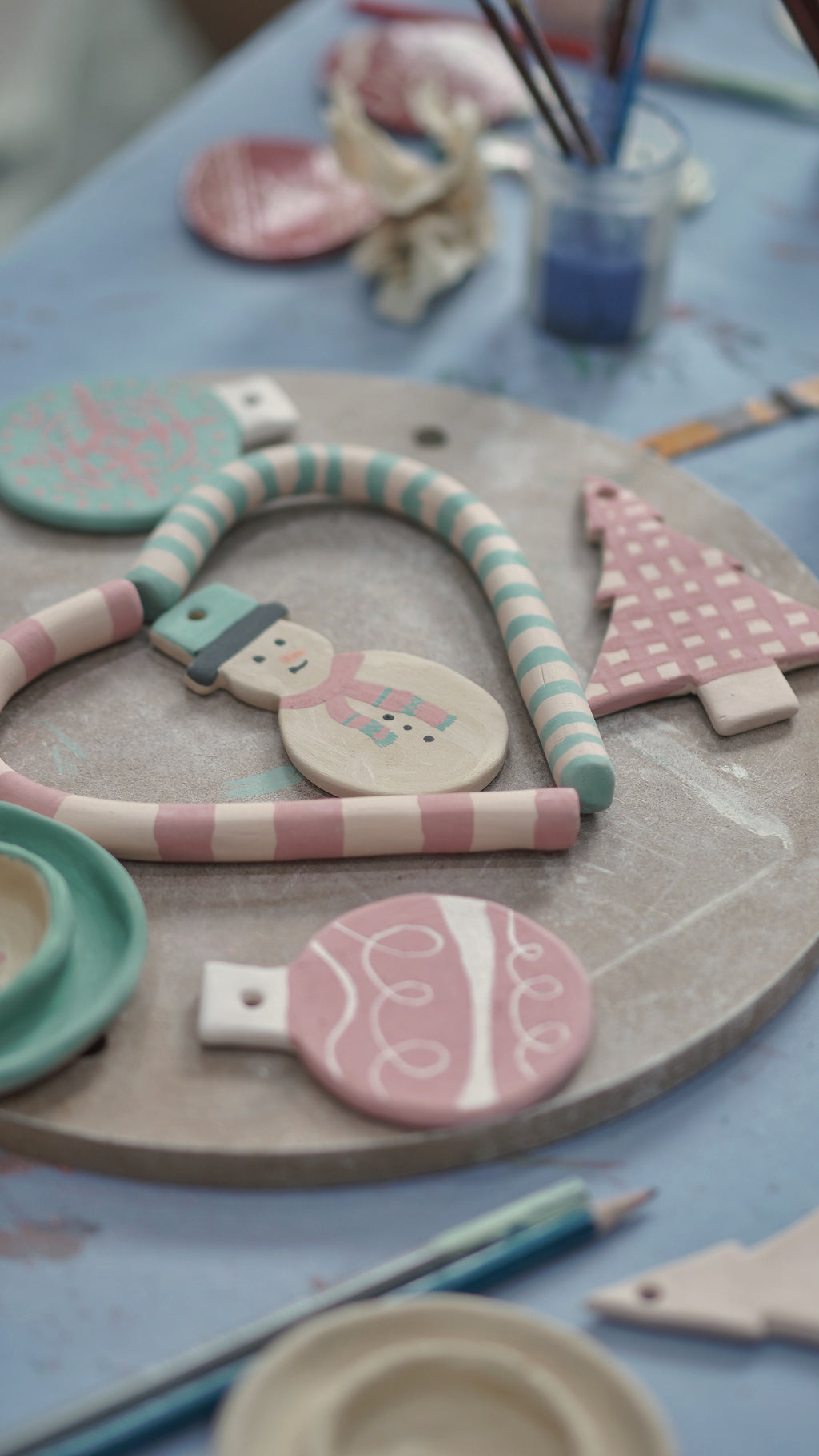 Hand block Printing + Ceramic Painting Workshop