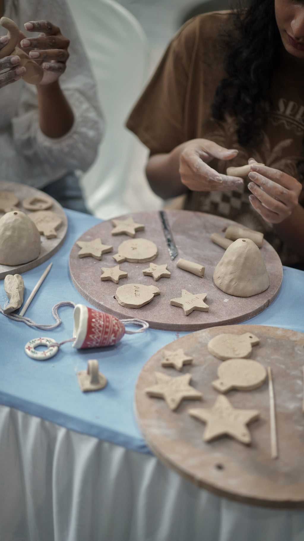 Hand block Printing + Ceramic Painting Workshop