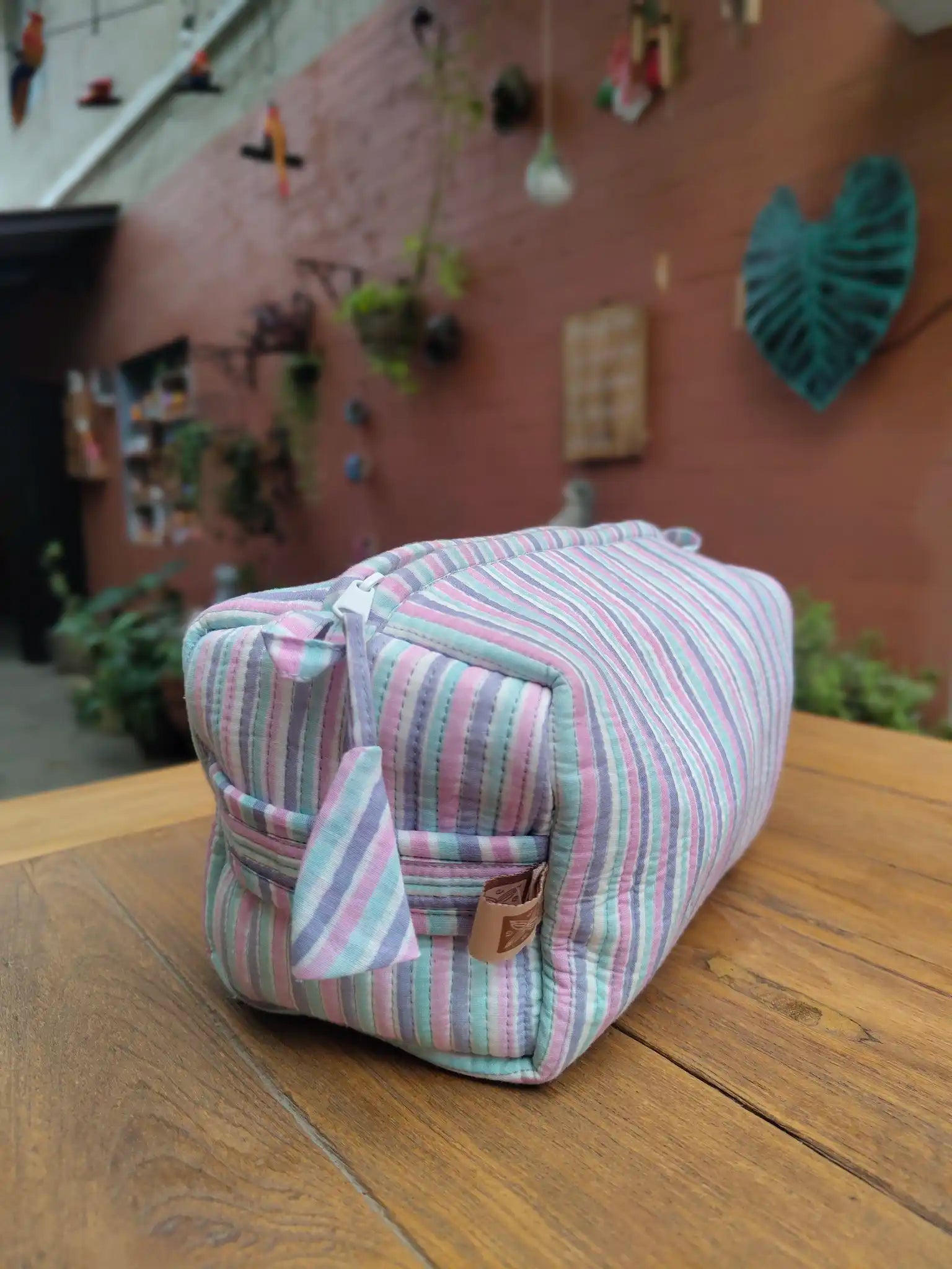 Marshmallow Makeup Bag