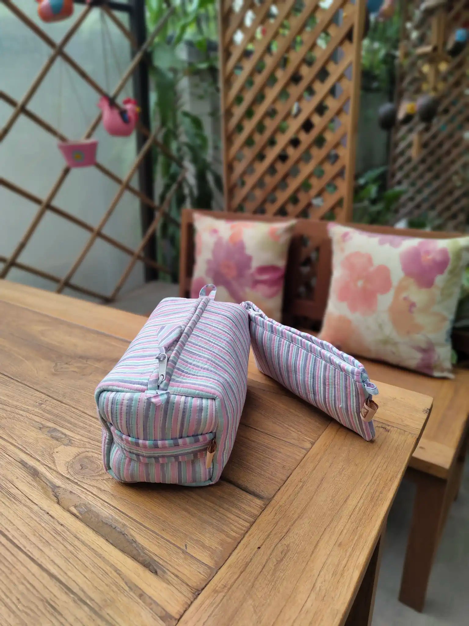 Marshmallow Makeup Bag