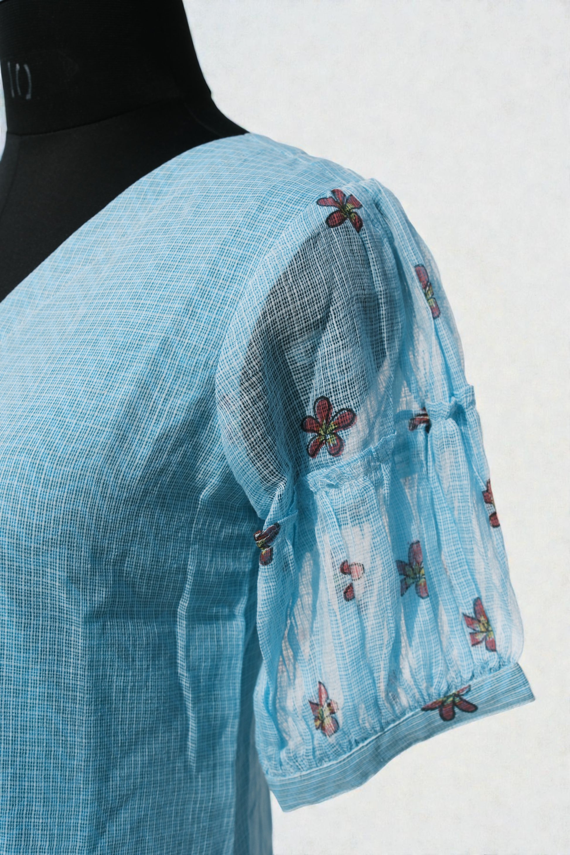 Yellow Kota Kurta w/ Chevron