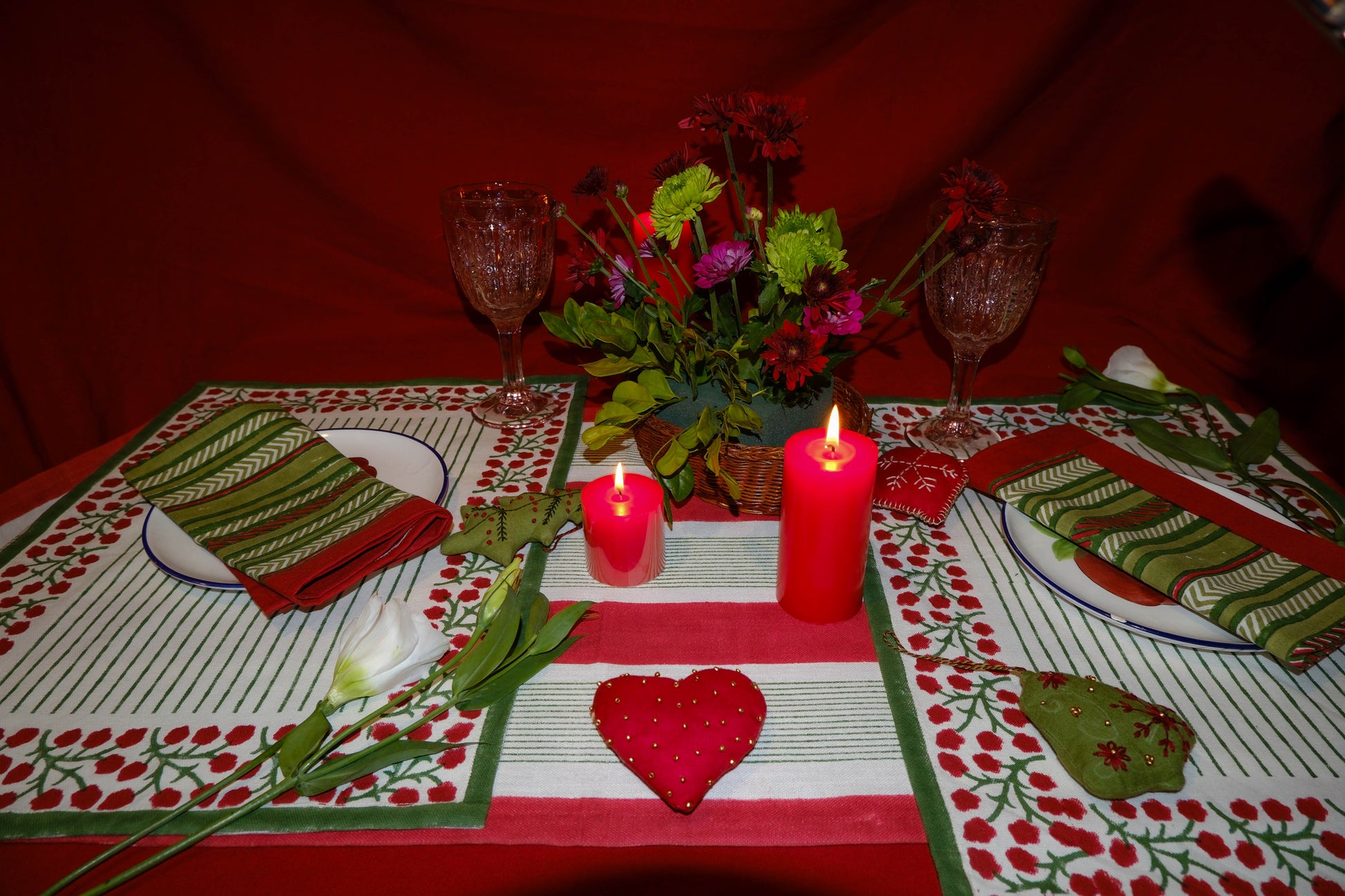 Chevron Stripe Napkin - Set of 6