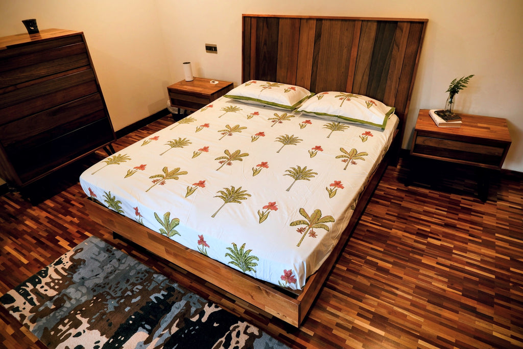 Trifecta Print Bedsheet Set