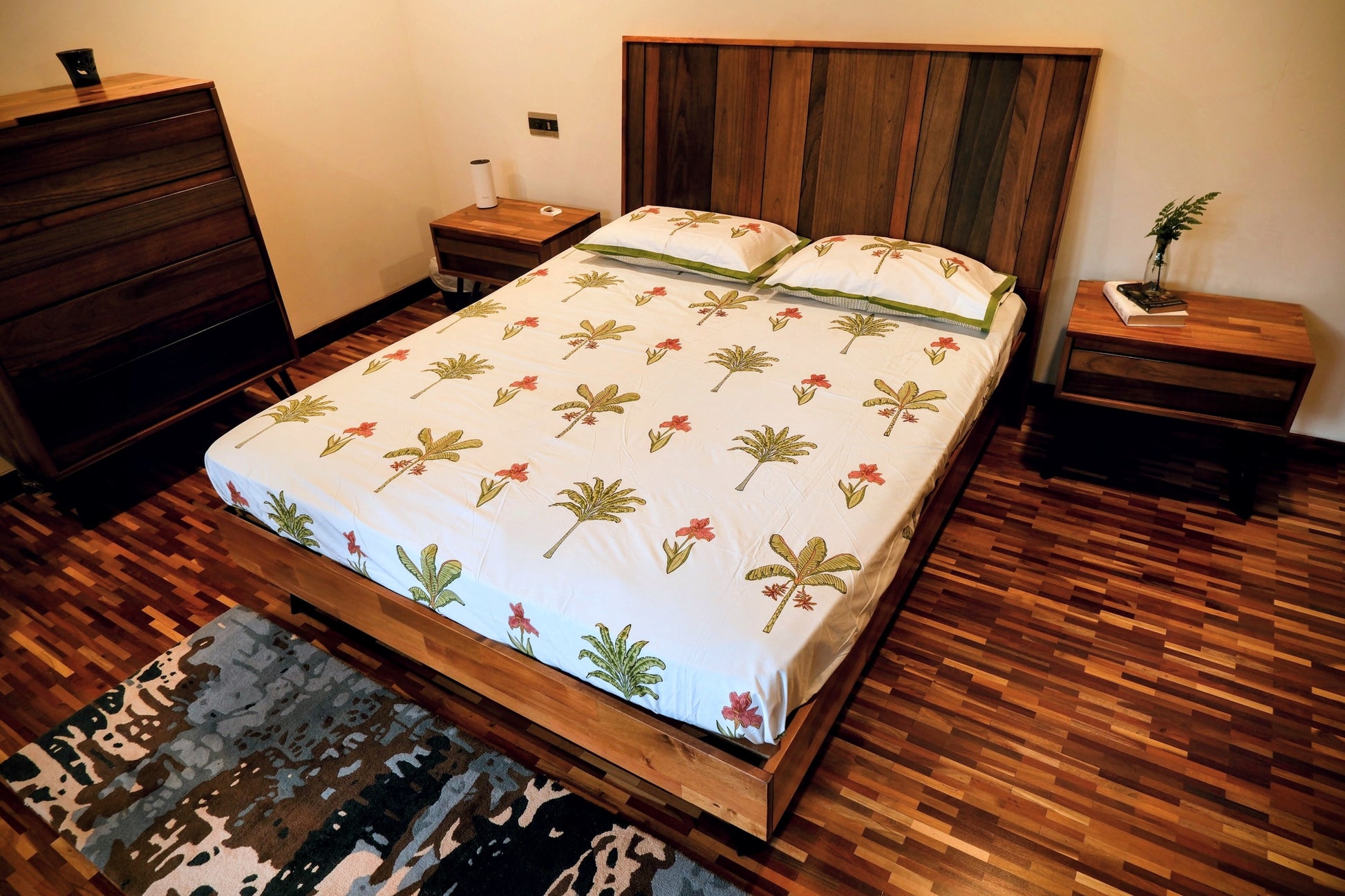 Trifecta Print Bedsheet Set