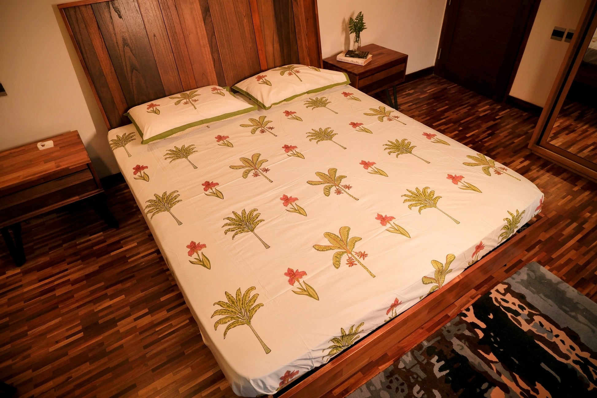 Trifecta Print Bedsheet Set