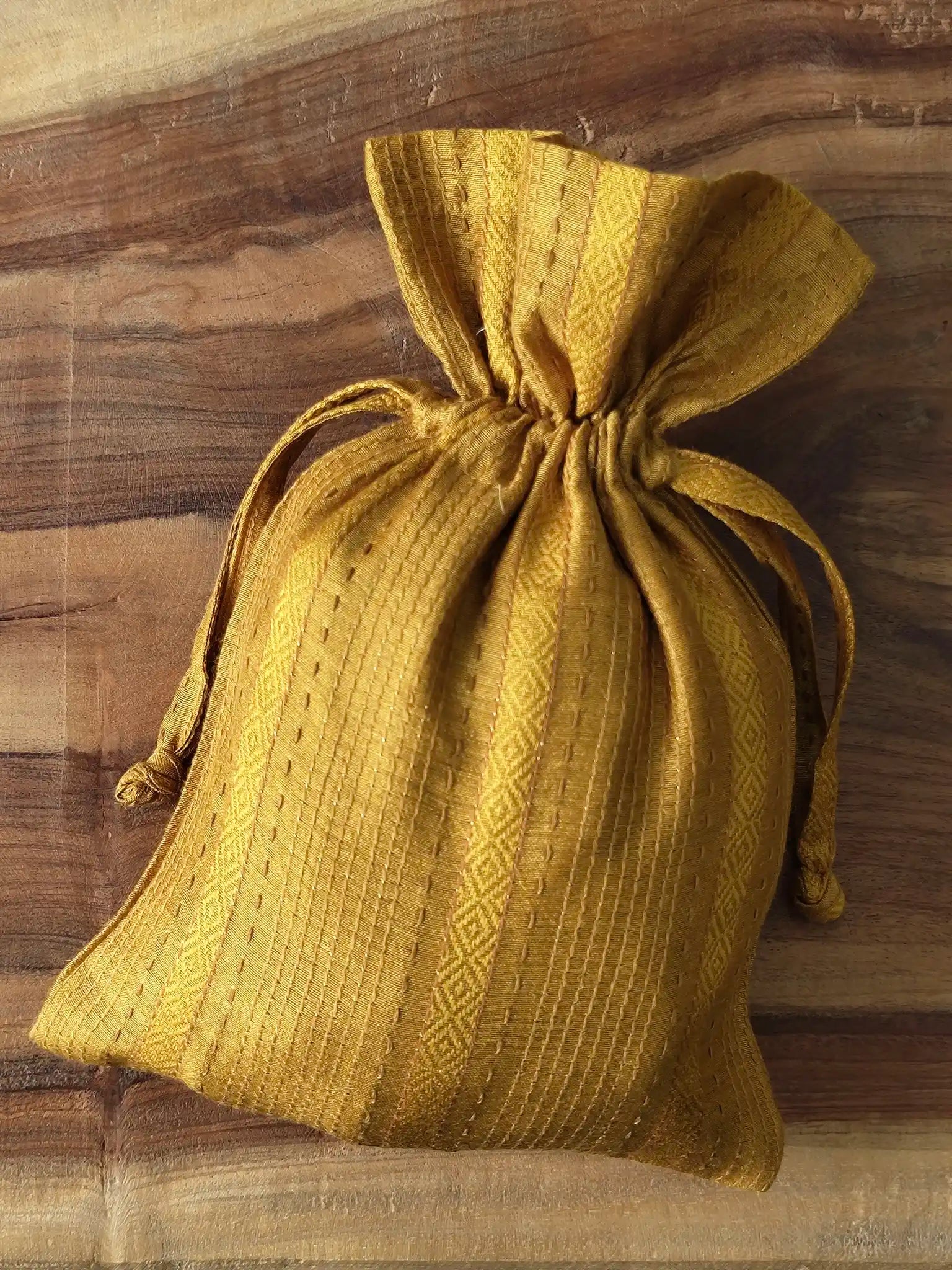 Mustard Festive Potli