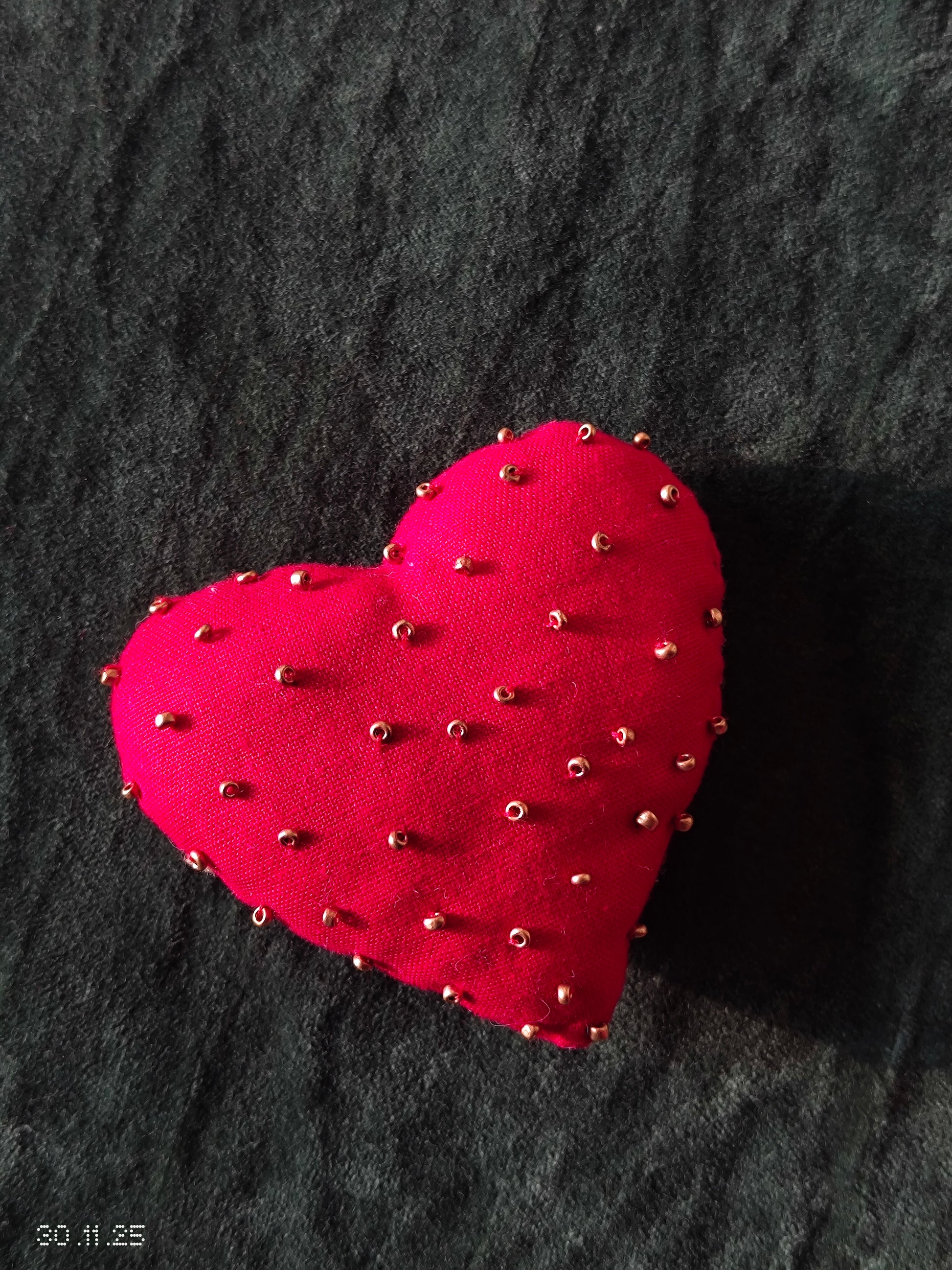 Dotted Heart Ornament