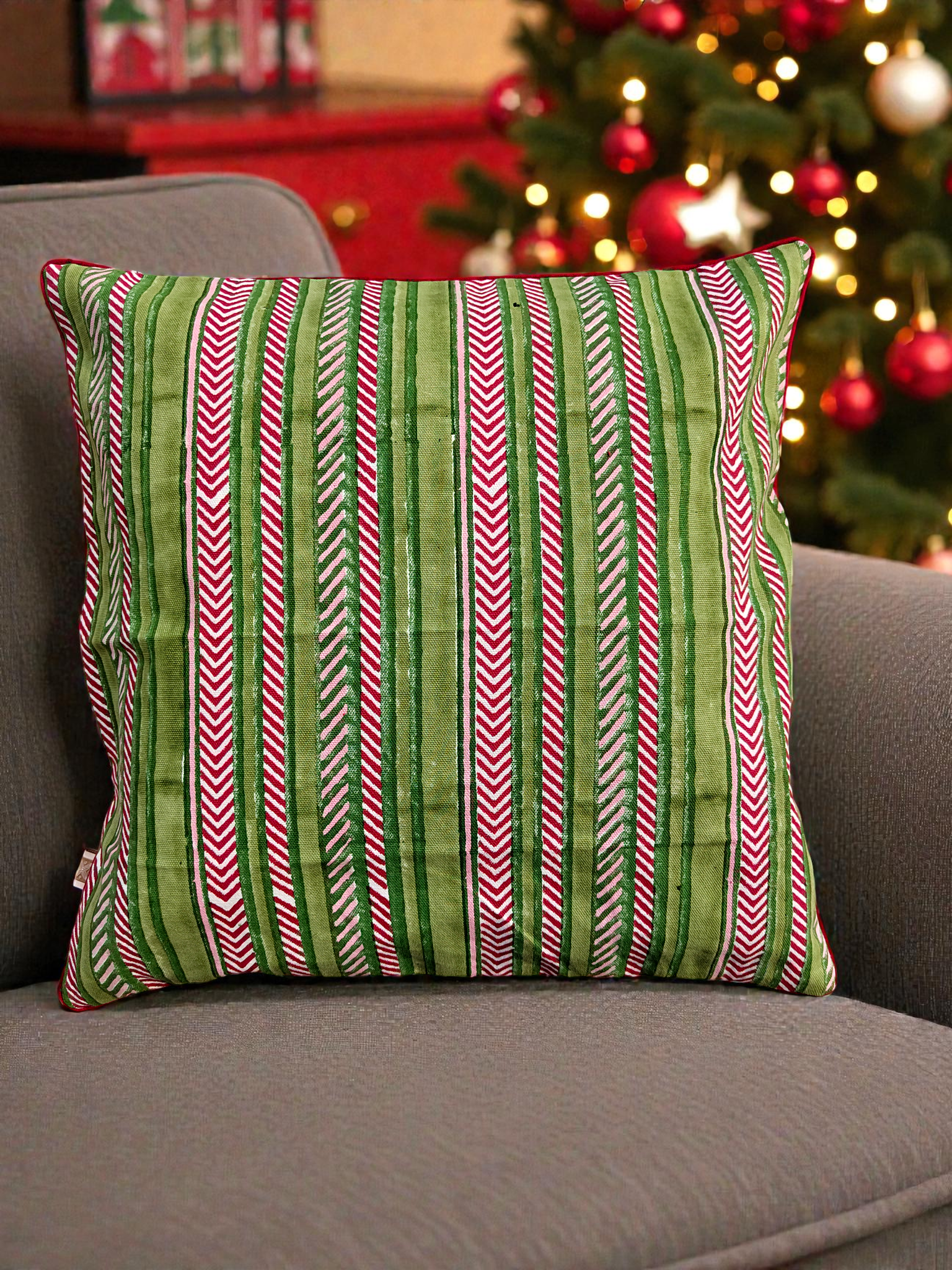 Chevron Stripe Cushion Cover