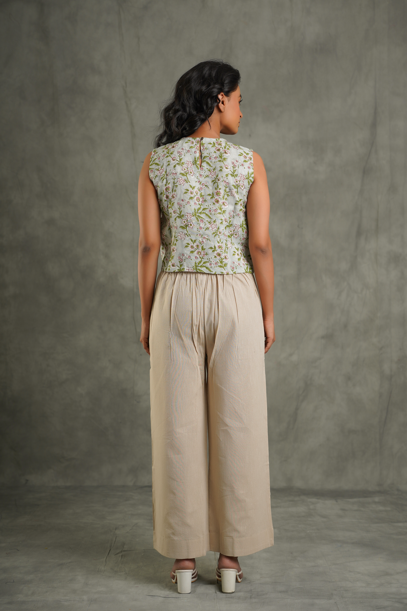Pixie Printed Short Top