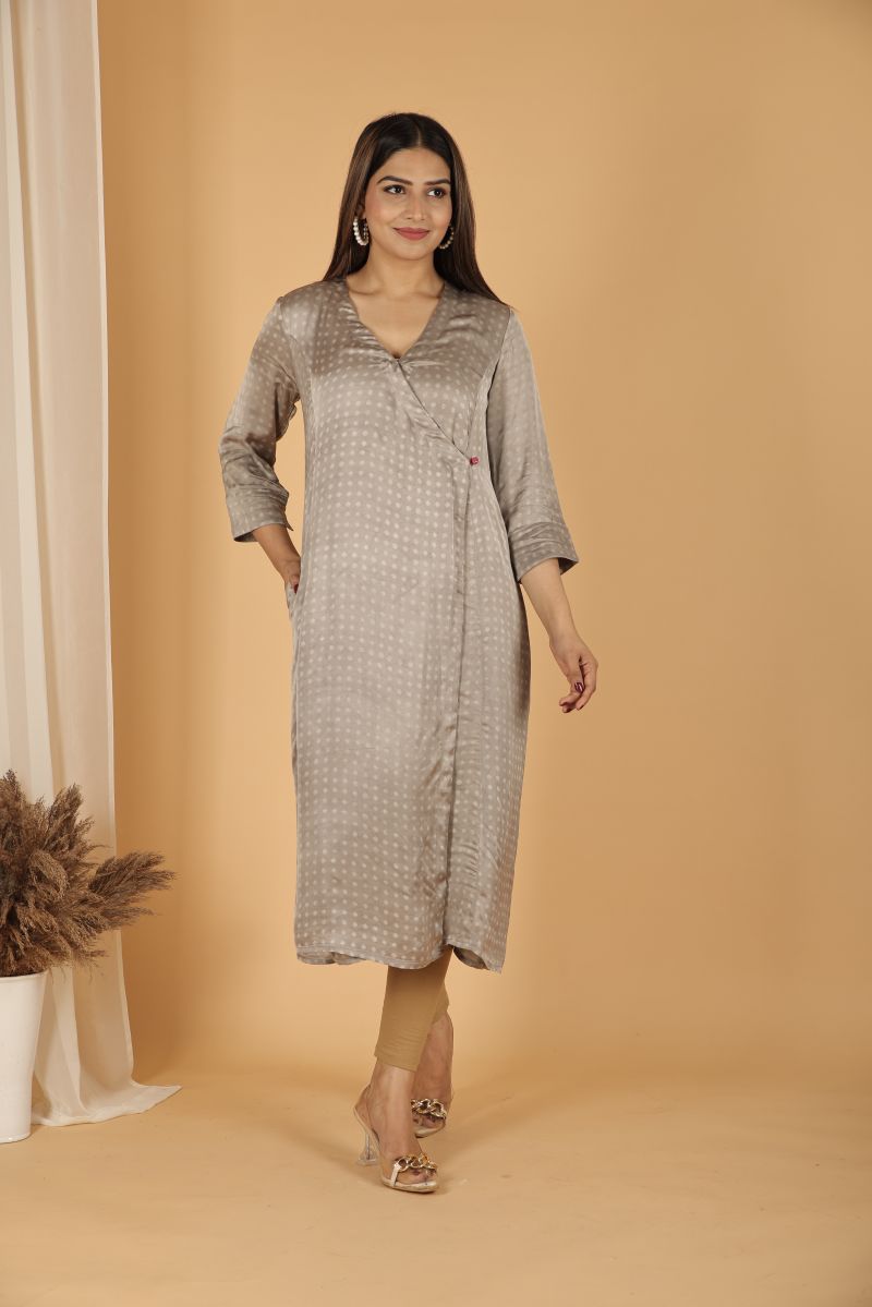 Modal Satin Kashish Print Kurta