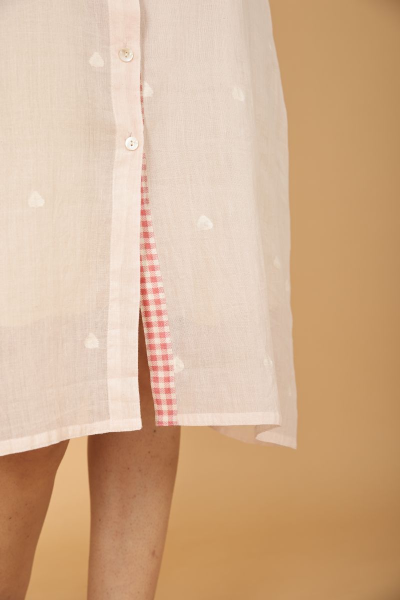 Pink Moon Patch Dress