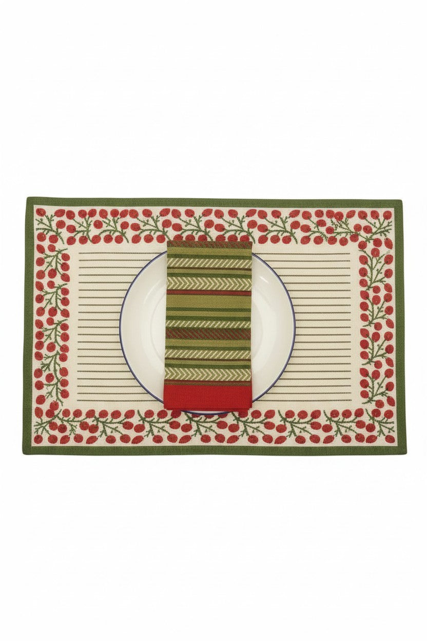 Chevron Stripe Napkin - Set of 6