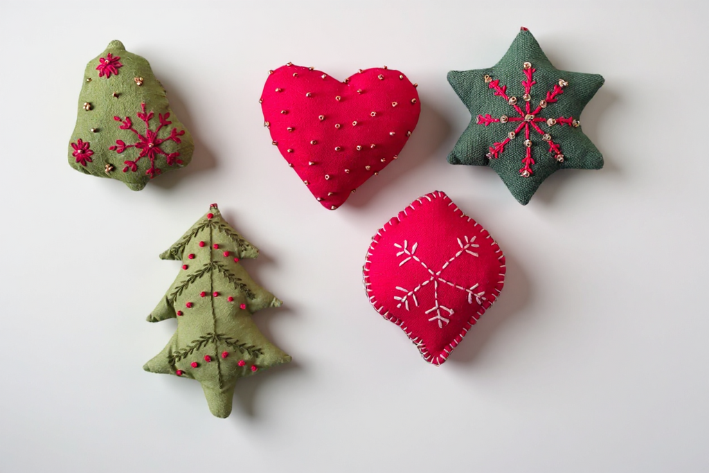 Dotted Heart Ornament